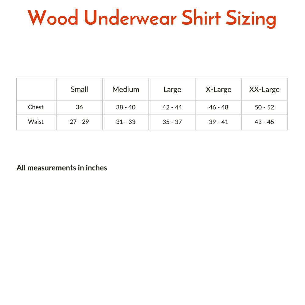 Crew Neck Undershirt in Black by Wood Underwear