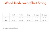 Henley Lounge Shirt in Walnut by Wood Underwear