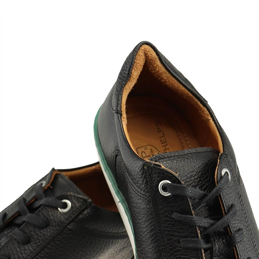 Fairway Casual Golf Sneaker in Black by T.B. Phelps