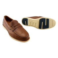 Freeport Sport Penny Loafer in Gridiron Brown by T.B. Phelps