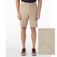 Chambray Linen Shorts in Sand by Ballin