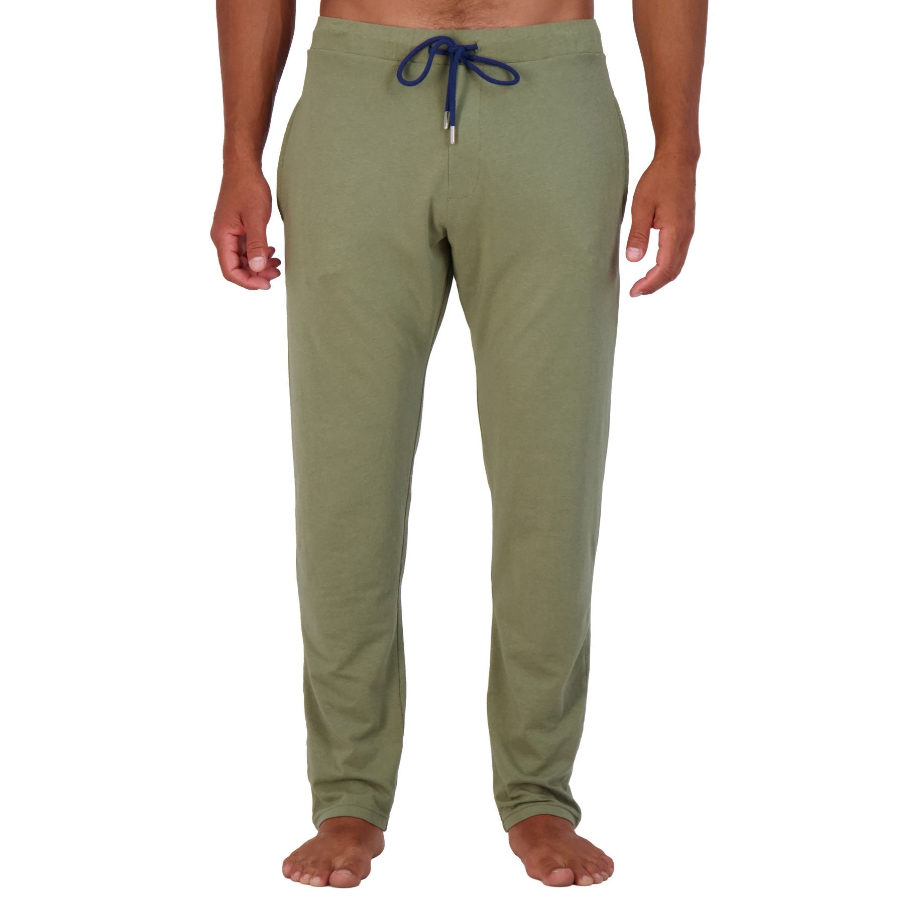 Tailored Lounge Pant in Olive by Wood Underwear