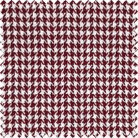 'Gunner' Crimson Houndstooth Long Sleeve Beyond Non-Iron® Cotton Sport Shirt by Batton