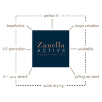 Noah Active Trousers in High Blue (Trim Tapered Fit) by Zanella