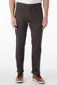 Perma Color Pima Twill 5-Pocket Pants in Pavement, Size 35 (Crescent Modern Fit) by Ballin