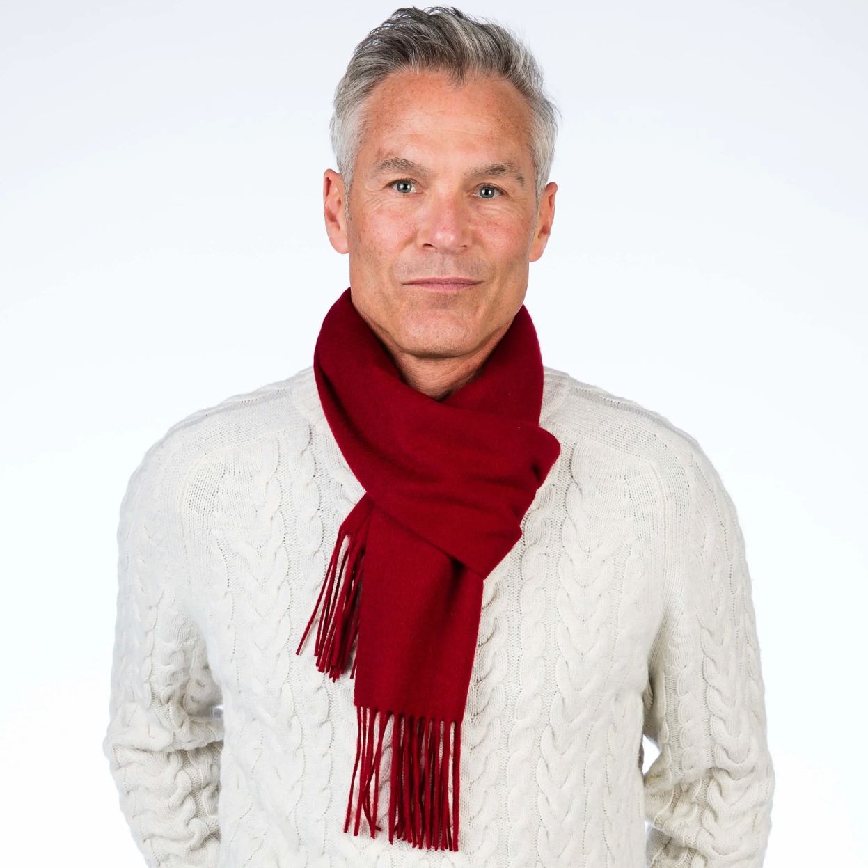 100% Cashmere Woven Scarf (Choice of Colors) by Alashan Cashmere