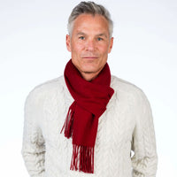 100% Cashmere Woven Scarf (Choice of Colors) by Alashan Cashmere