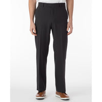 Comfort-EZE Commuter Bi-Stretch Gabardine Trouser in Charcoal (Flat Front Models) by Ballin