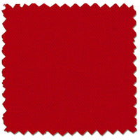 Gentleman's Cotton and Wool Blend Robe in Solid Red with Navy Piping by Viyella