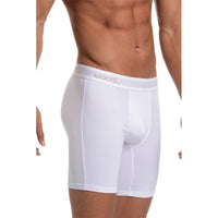 Biker Brief in White by Wood Underwear