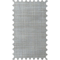 Todd Flat Front Super 120s Wool Fancy Trouser in Light Grey & Tan Crosshatch (Full Fit) - LIMITED EDITION by Zanella