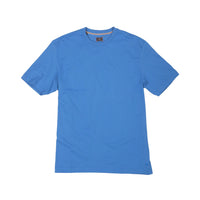 Crew Neck Peruvian Cotton Tee Shirt in Royal Blue by Left Coast Tee