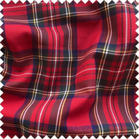 Gentleman's Cotton and Wool Blend Robe in Royal Stewart Tartan by Viyella