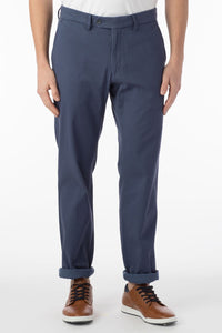 Perma Color Pima Twill Khaki Pants in Cadet Blue, Size 31 (Mackay Slim Fit) by Ballin
