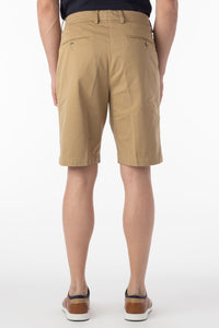 Pima Twill True Khaki Shorts in British Tan by Ballin
