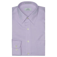 The Classic Lavender - Wrinkle-Free Pinpoint Cotton Dress Shirt by Cooper & Stewart