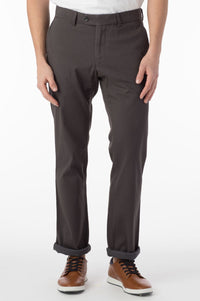 Perma Color Pima Twill Khaki Pants in Pavement, Size 34 (Atwater Modern Fit) by Ballin