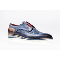 Amberes Sport Wingtip Oxford in Blue by Jose Real
