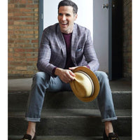 Long Sleeve Crew Neck Peruvian Cotton Tee Shirt in Aubergine by Left Coast Tee