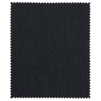 Super 120s Wool Travel Twill Comfort-EZE Trouser in Charcoal Grey (Flat Front Models) by Ballin