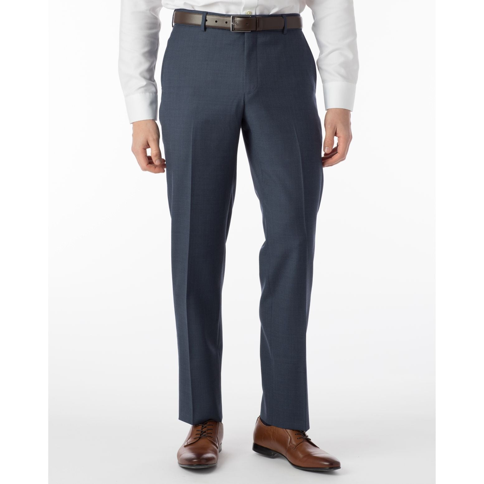 Orazio Luciano Grey Dugdale New Fine Worsted Wool Trousers  Drop 93