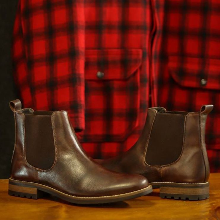 Santa Fe Chelsea Boot in Mahogany by T.B. Phelps