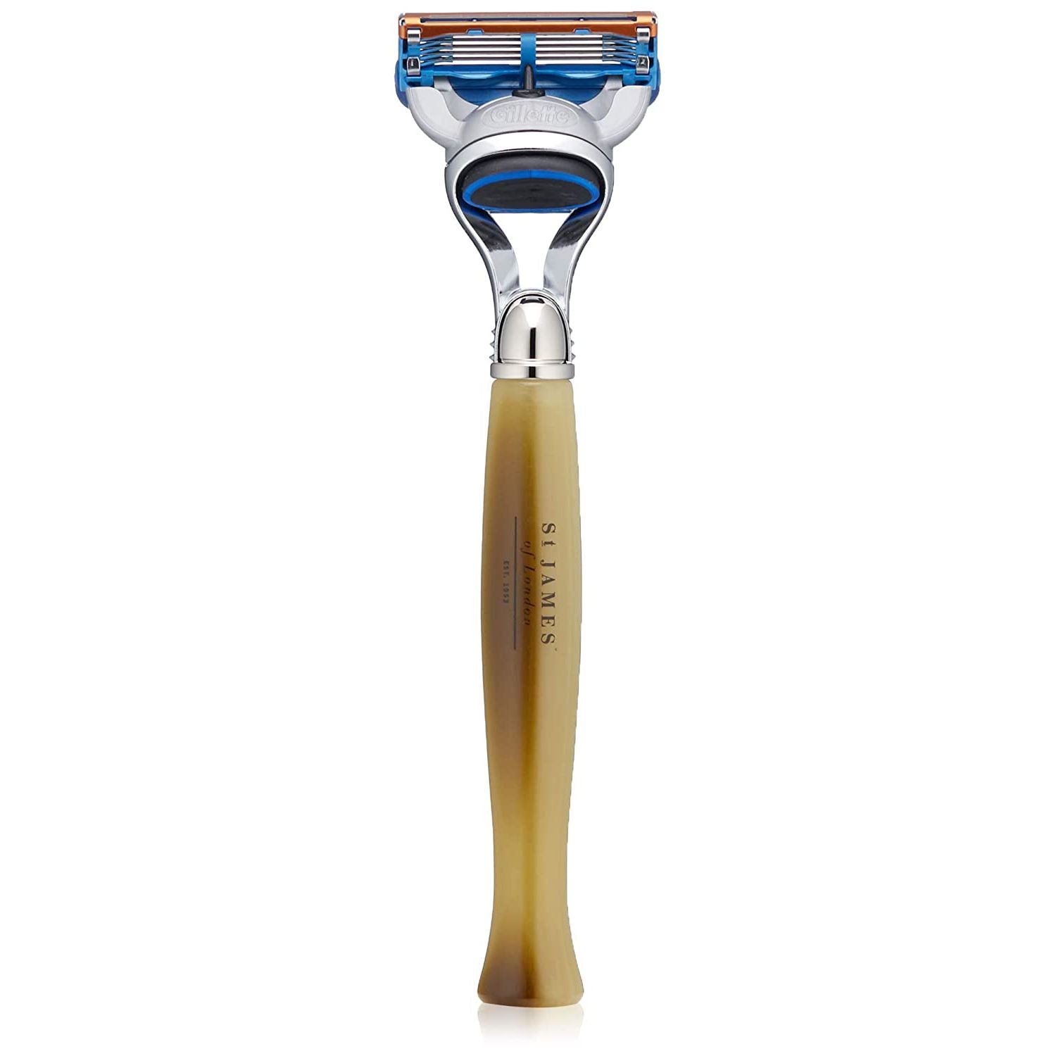 "Cheeky B'stard" Handcrafted 'Fusion' Razor in Horn by St. James of London