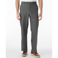 Comfort-EZE Commuter Bi-Stretch Gabardine Trouser in Medium Grey (Flat Front Models) by Ballin