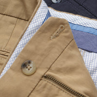 Pima Twill True Khaki in Khaki, Size 34 (Atwater Modern Fit) by Ballin