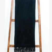 100% Cashmere Essential Throw (Choice of Colors) by Alashan Cashmere