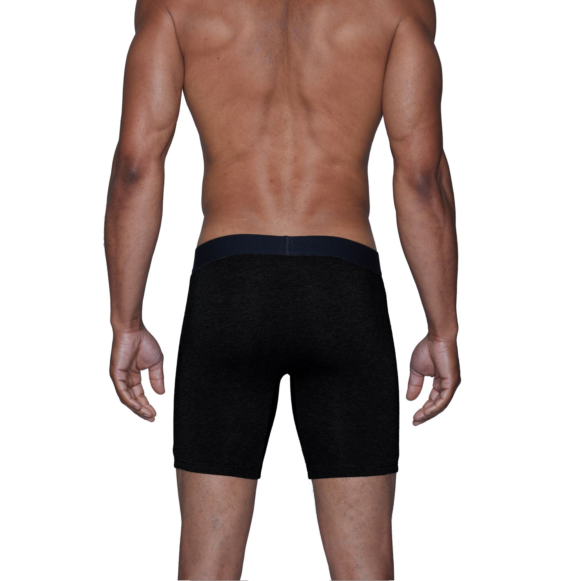 Biker Brief w/ Fly in Black by Wood Underwear