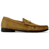 Snaffle Suede Bit Loafer in Buck by Alan Payne Footwear