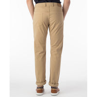 Perma Color Pima Twill 5-Pocket Pants in Khaki, Size 33 (Crescent Modern Fit) by Ballin