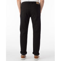 Perma Color Pima Twill 5-Pocket Pants in Black (Crescent Modern Fit) by Ballin