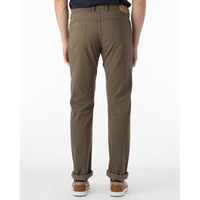 Perma Color Pima Twill 5-Pocket Pants in Fatigue (Crescent Modern Fit) by Ballin