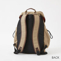 Sloan Backpack in Midnight Navy Canvas by Baekgaard
