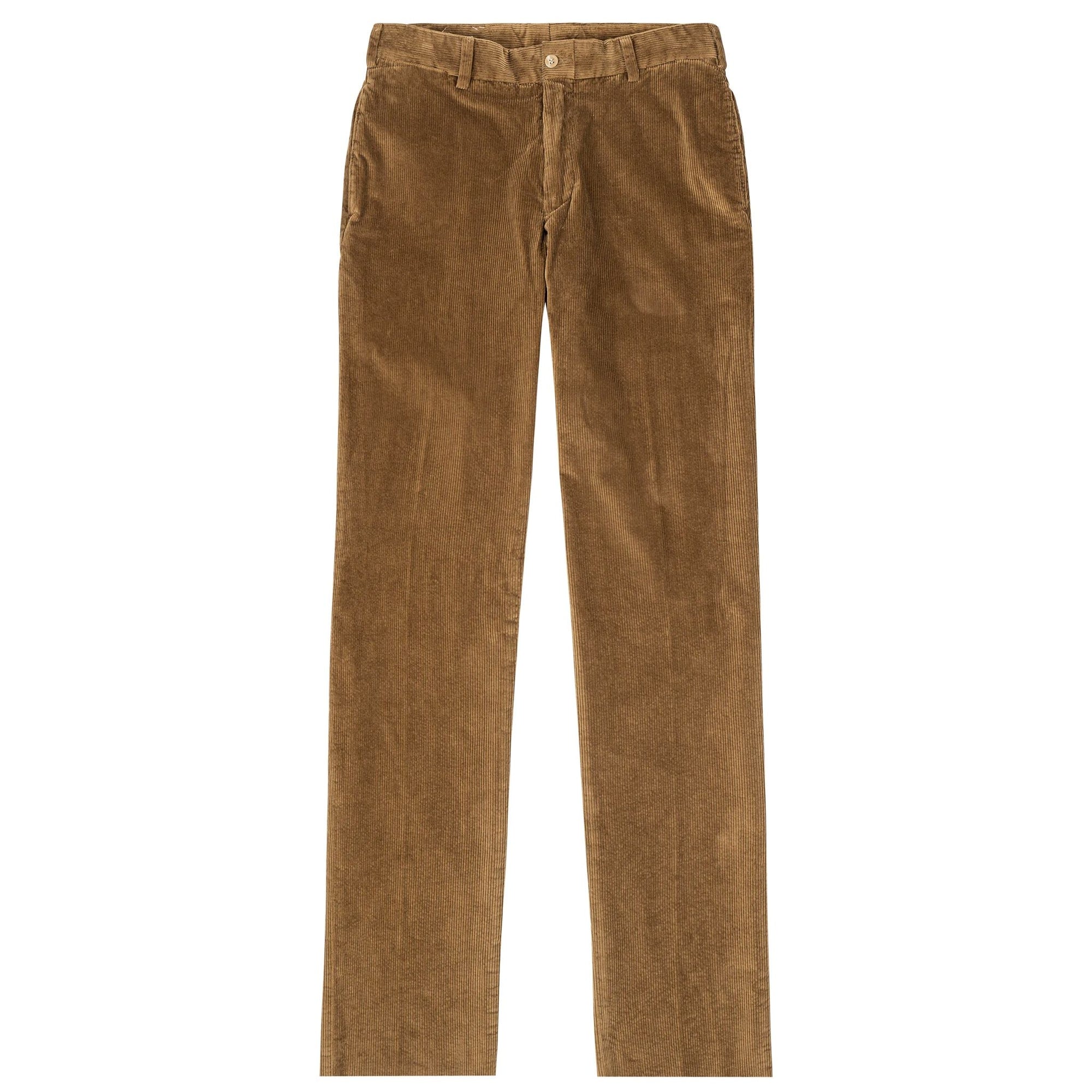 M2 Classic Fit Stretch 9 Wale Cords in British Khaki by Bills Khakis
