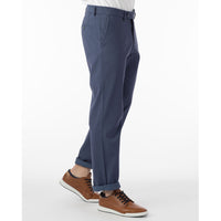 Perma Color Pima Twill Khaki Pants in Cadet Blue, Size 38 (Atwater Modern Fit) by Ballin
