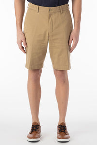 Pima Twill True Khaki Shorts in British Tan by Ballin