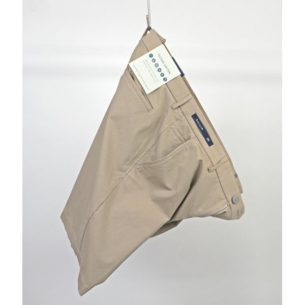 Techno-Cotton Gabardine Performance Shorts in Khaki by Ballin