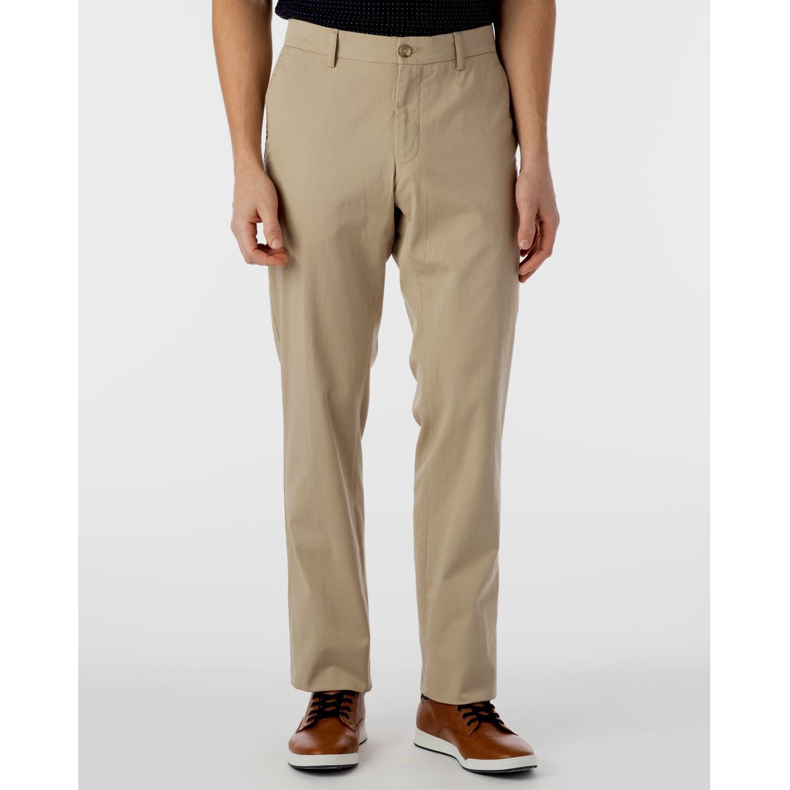 Pima Twill True Khaki in Khaki (Flat Front Models) by Ballin - J