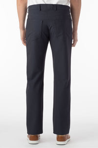 Comfort-EZE 5-Pocket Commuter Bi-Stretch Gabardine Pant in Blue Mix (Connor Modern Fit) by Ballin