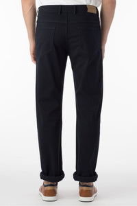 Perma Color Pima Twill 5-Pocket Pants in Navy (Crescent Modern Fit) by Ballin