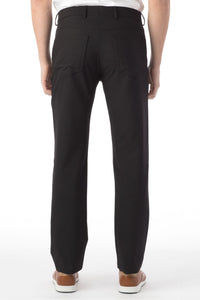 Comfort-EZE 5-Pocket Commuter Bi-Stretch Gabardine Pant in Black, Size 36 (Connor Modern Fit) by Ballin
