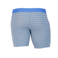 Biker Brief in Steel Blue Rings by Wood Underwear