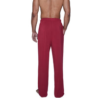 LUXE Cashmere Blend Lounge Pant in Burgundy by Wood Underwear