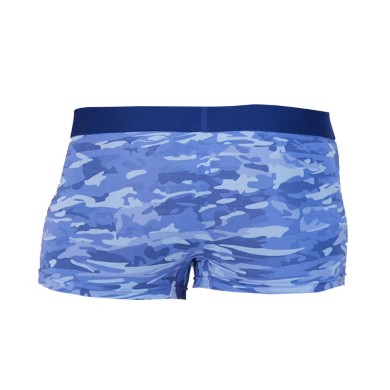 Trunk Style Briefs in Blue Camo by Wood Underwear