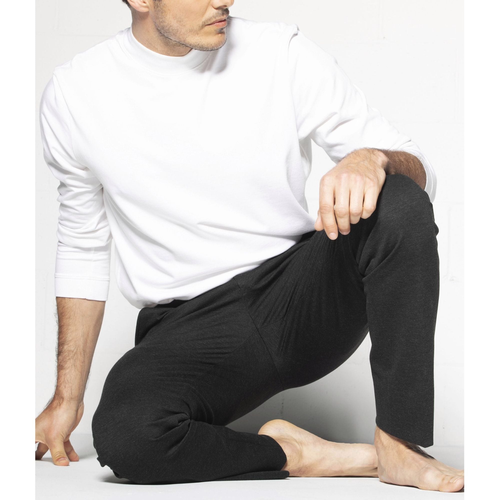 No Limits 360° Stretch High Performance Knit Trouser in Charcoal, Size