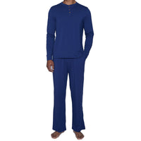 Lounge Pant with Draw String in Deep Space Blue by Wood Underwear