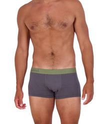 Trunk Style Briefs in Iron by Wood Underwear